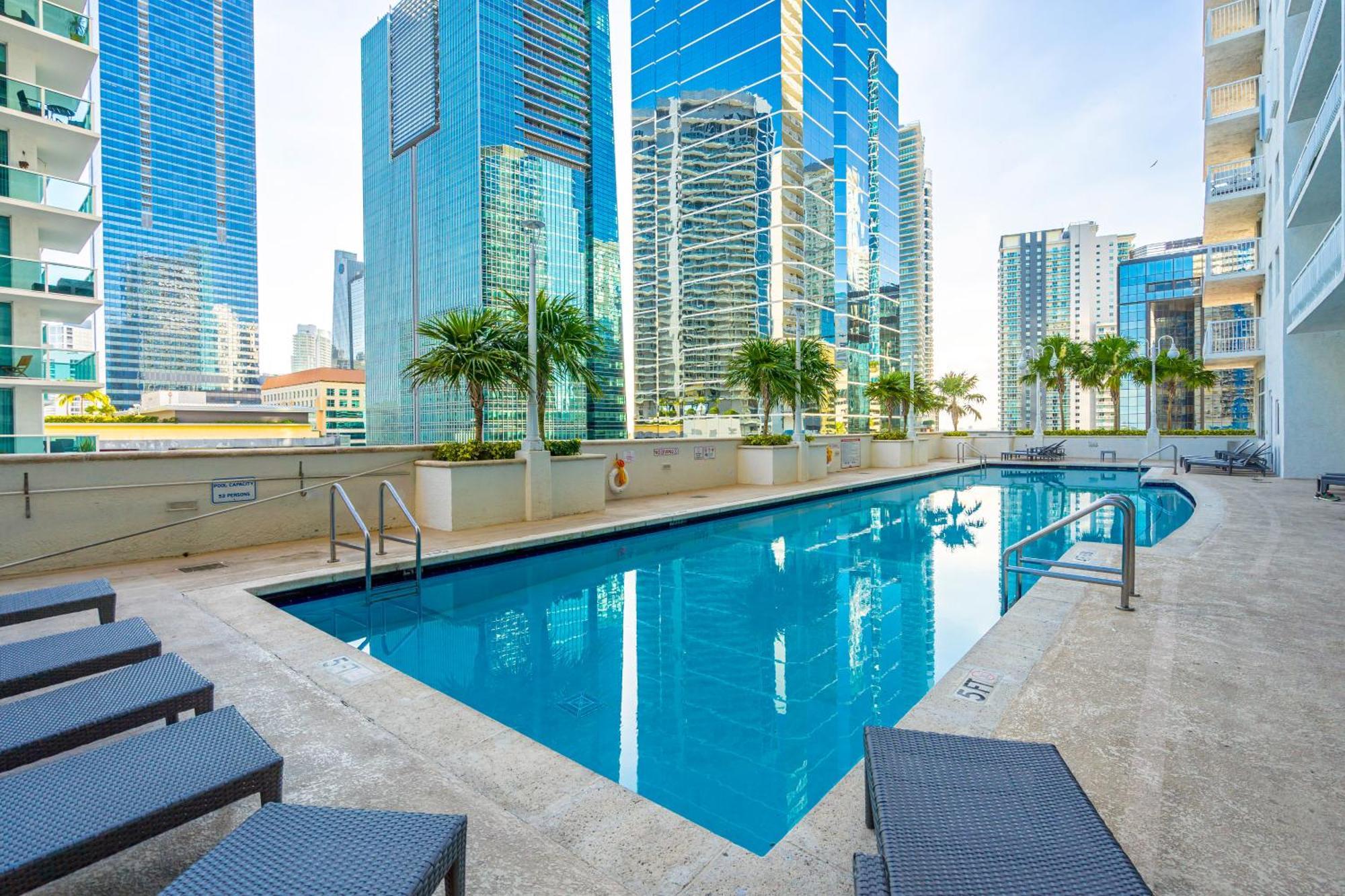 Lux 2B/2B Brickell - Free Parking Apartment Miami Ngoại thất bức ảnh